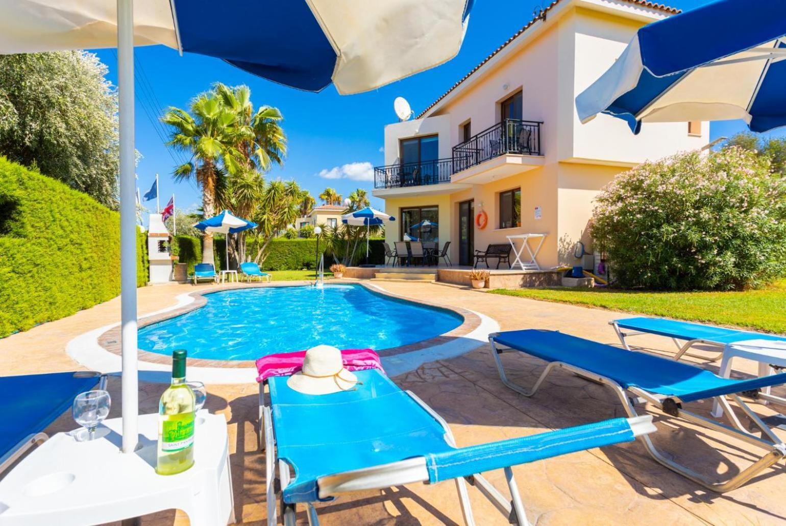 Villa Halima Georgios Polis 外观 照片